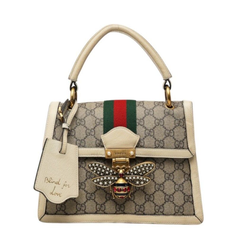 Gucci GG Supreme Queen Margaret Handbag